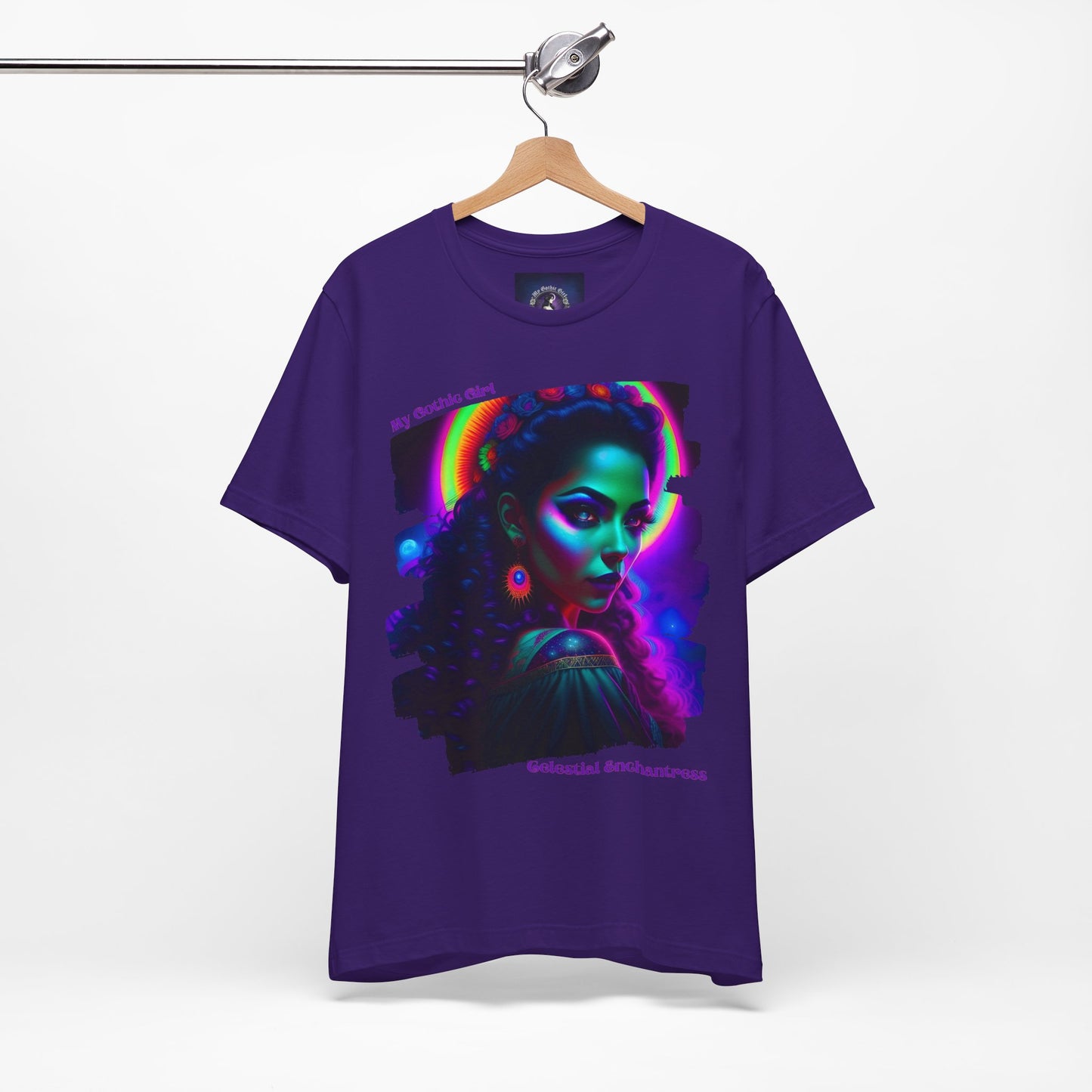 Celestial Enchantress Poetic Goth Graphic Tee – My Gothic Girl