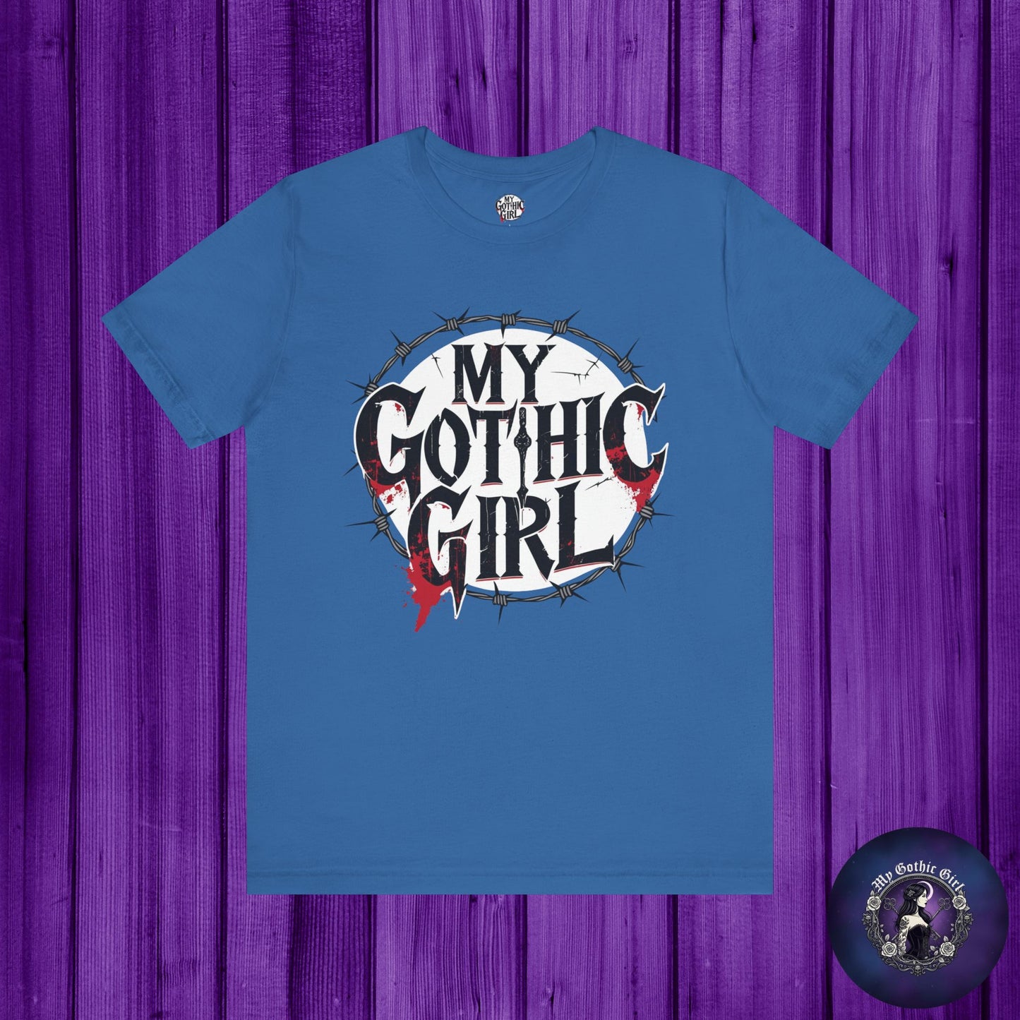 My Gothic Girl Graphic Poetic Goth Graphic Tee – My Gothic Girl