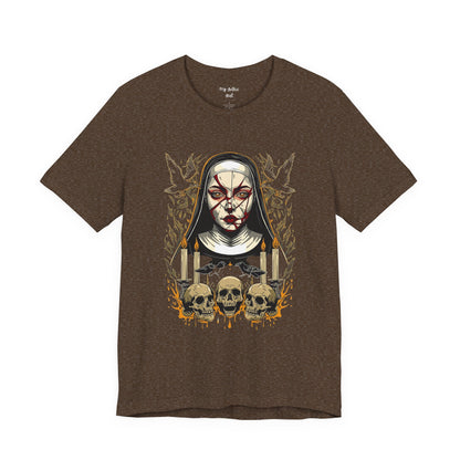 Nocturne Nun Gothic Pop Art T-Shirt