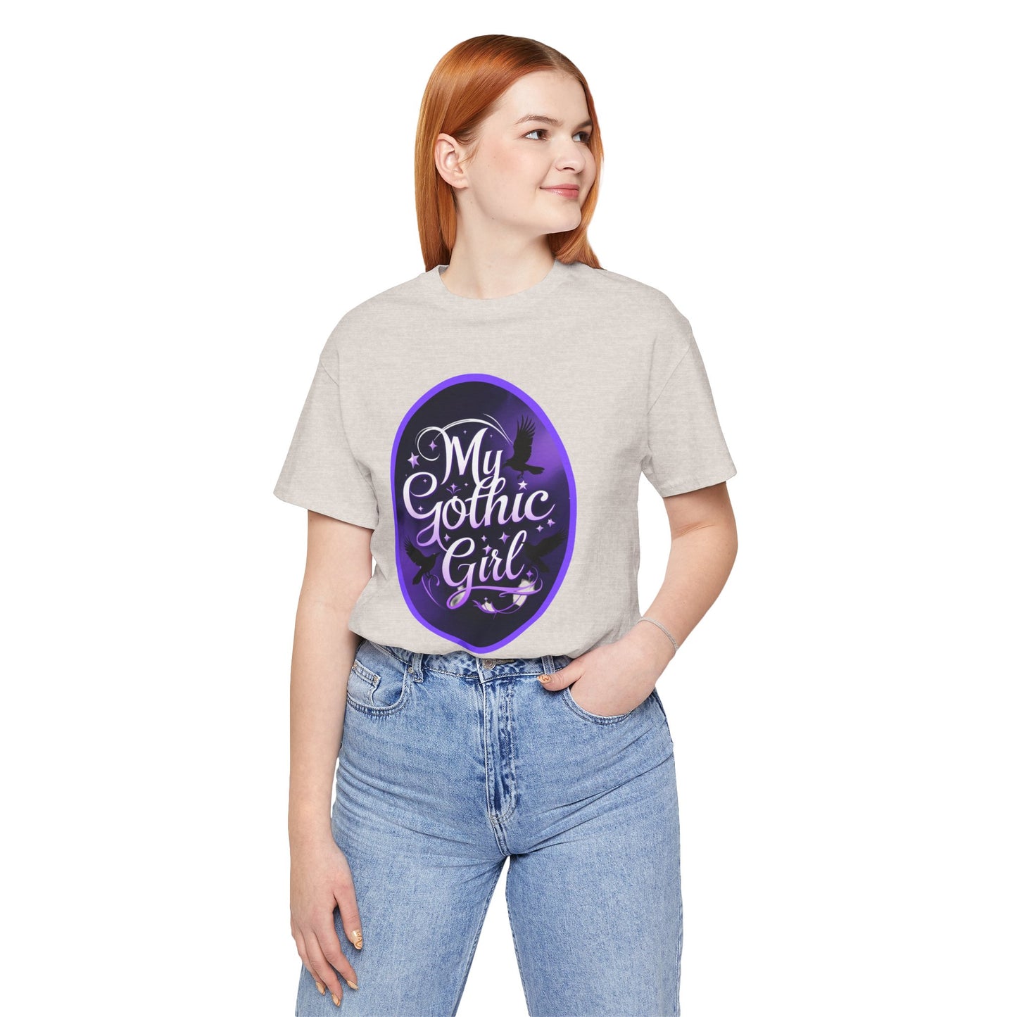 My Gothic Girl Poetic Goth Graphic Tee – Dark Alt Aesthetic Streetwear Fashion