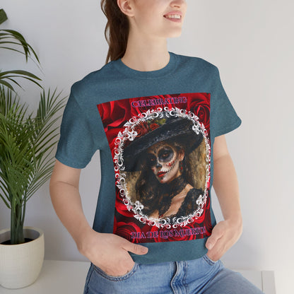 My Gothic Girl Dia De Los Muertos Graphic Tee – Gothic Streetwear, Whimsy Goth, Dark Poetry Alt Fashion