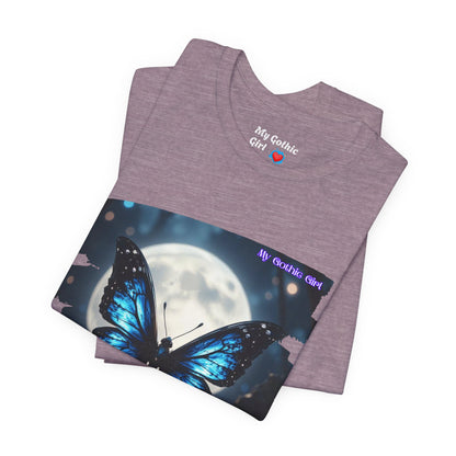 My Gothic Girl Graphic Tee – Whimsy Goth Streetwear, Dark Poetry Fashion, Alt Aesthetic Apparel
