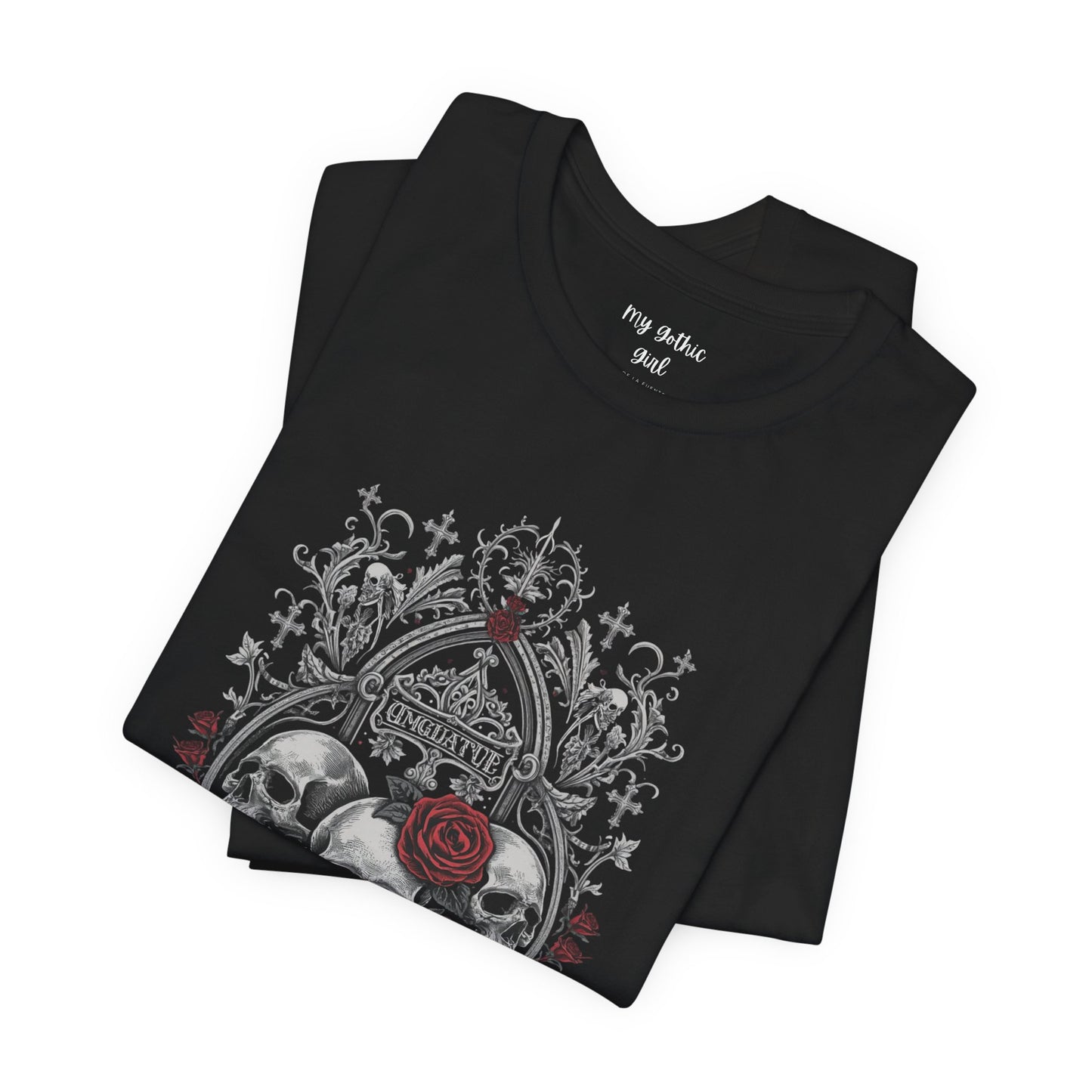 Skull & Roses Gothic Tee