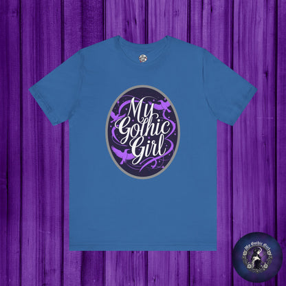 My Gothic Girl Poetic Goth Graphic Tee – Dark Alt Aesthetic Streetwear Fashion