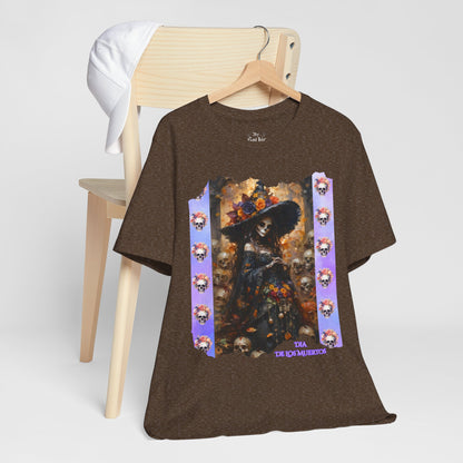 My Gothic Girl Dia De Los Muertos Graphic Tee – Gothic Streetwear, Whimsy Goth, Dark Poetry Alt Fashion