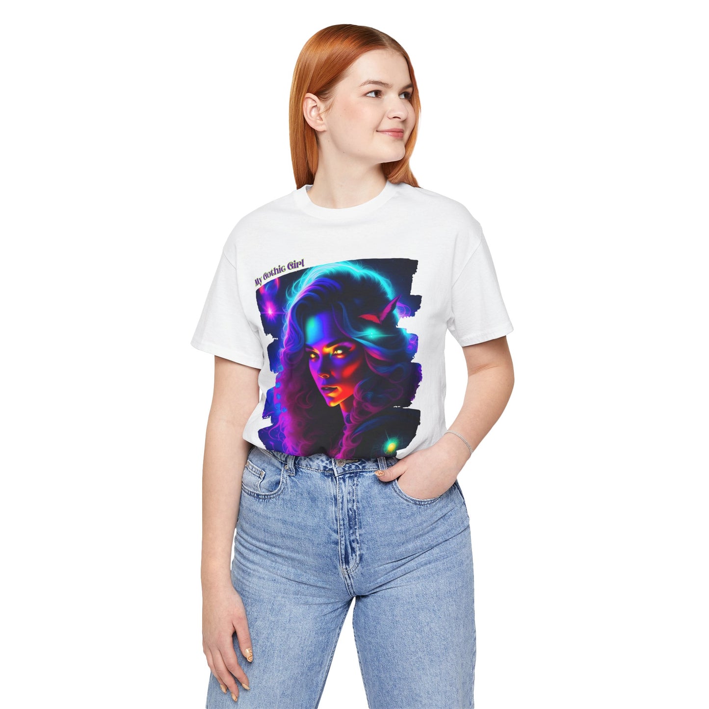 Celestial Enchantress Poetic Goth Graphic Tee – My Gothic Girl