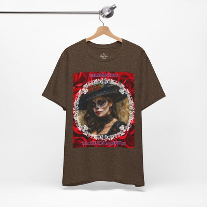 My Gothic Girl Dia De Los Muertos Graphic Tee – Gothic Streetwear, Whimsy Goth, Dark Poetry Alt Fashion