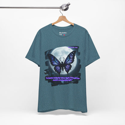 My Gothic Girl Graphic Tee – Whimsy Goth Streetwear, Dark Poetry Fashion, Alt Aesthetic Apparel