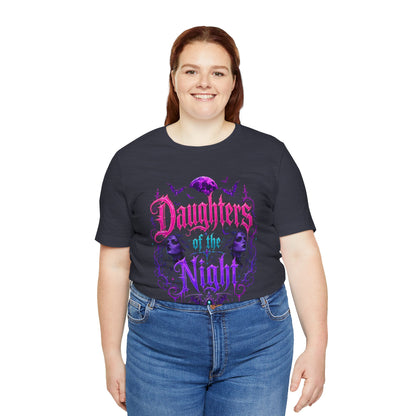 Daughters of the Night Tee — Gothic Vampire Moon Graphic T-Shirt