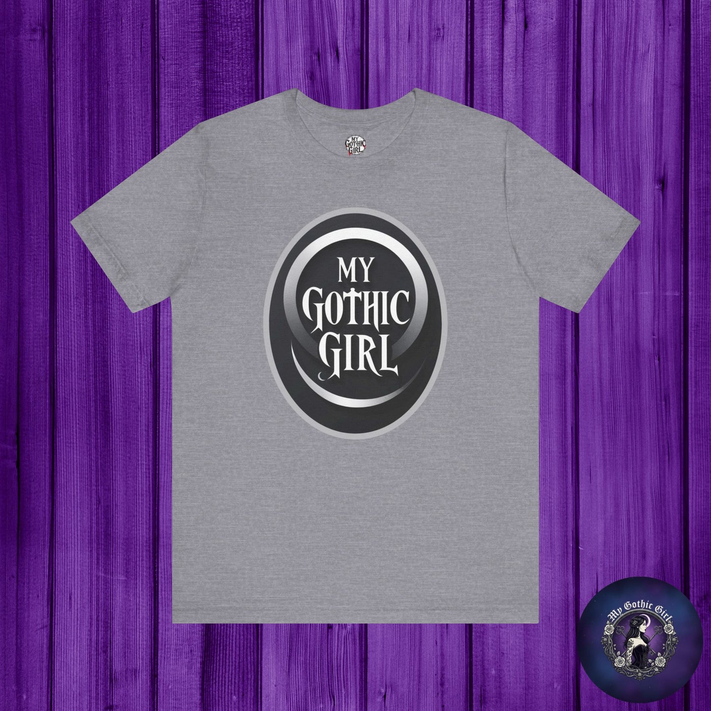 My Gothic Girl Poetic Goth Graphic Tee – Dark Alt Aesthetic Streetwear Fashion