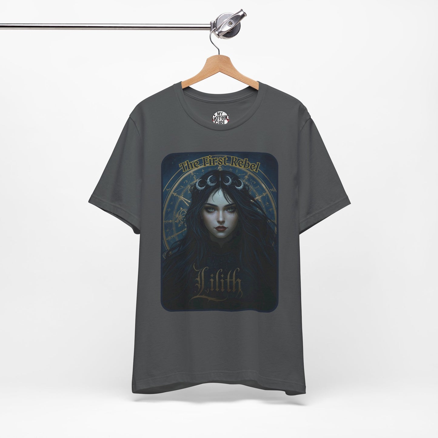 The First Rebel -"Lilith" Graphic T-Shirt – Alt Aesthetic Poetic Goth Street-wear