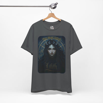 The First Rebel -"Lilith" Graphic T-Shirt – Alt Aesthetic Poetic Goth Street-wear