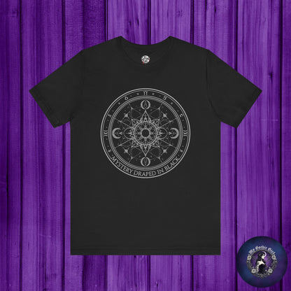 Copy of “Midnight Toy-maker's Creation” —hand-stitched Gothic doll Graphic T-Shirt – Alt Aesthetic Poetic Goth Street-wear