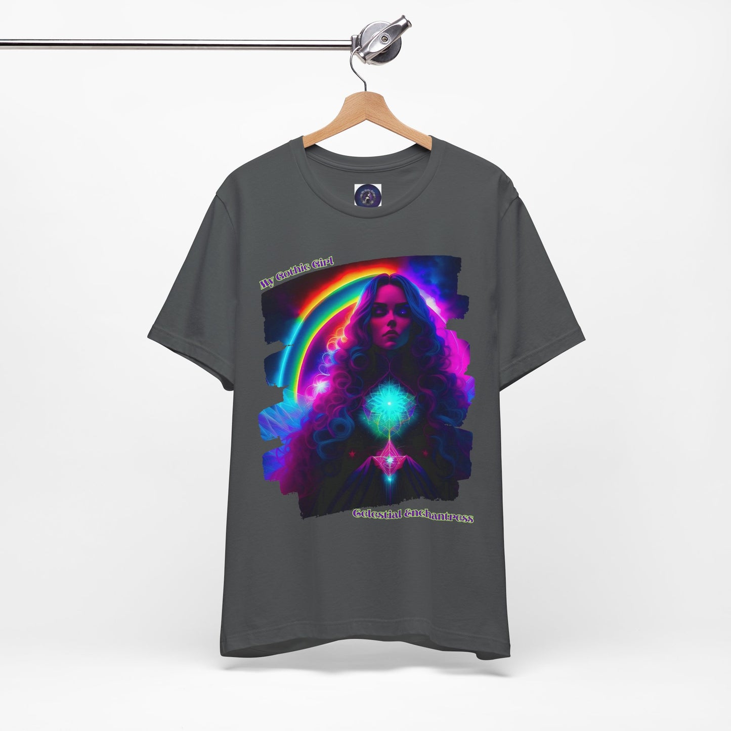 Celestial Enchantress Poetic Goth Graphic Tee – My Gothic Girl