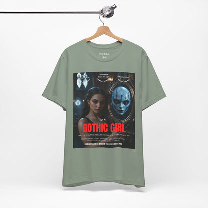 My Gothic Girl T-Shirt "Movie Poster" – Whimsy Goth Streetwear, Dark Poetry Fashion, Alt Aesthetic Apparel