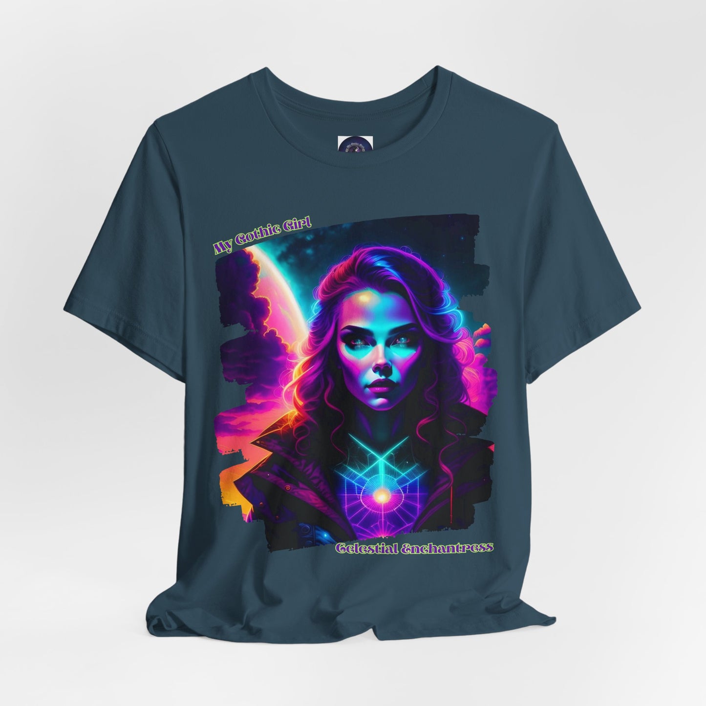 Celestial Enchantress Poetic Goth Graphic Tee – My Gothic Girl
