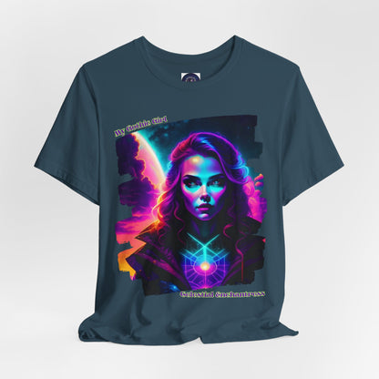 Celestial Enchantress Poetic Goth Graphic Tee – My Gothic Girl