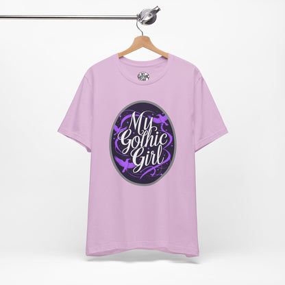 My Gothic Girl Poetic Goth Graphic Tee – Dark Alt Aesthetic Streetwear Fashion