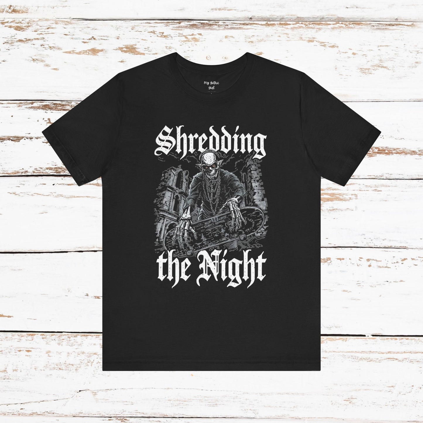 "Shredding The Night" Street Skater T Shirt