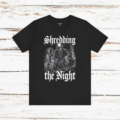 "Shredding The Night" Street Skater T Shirt
