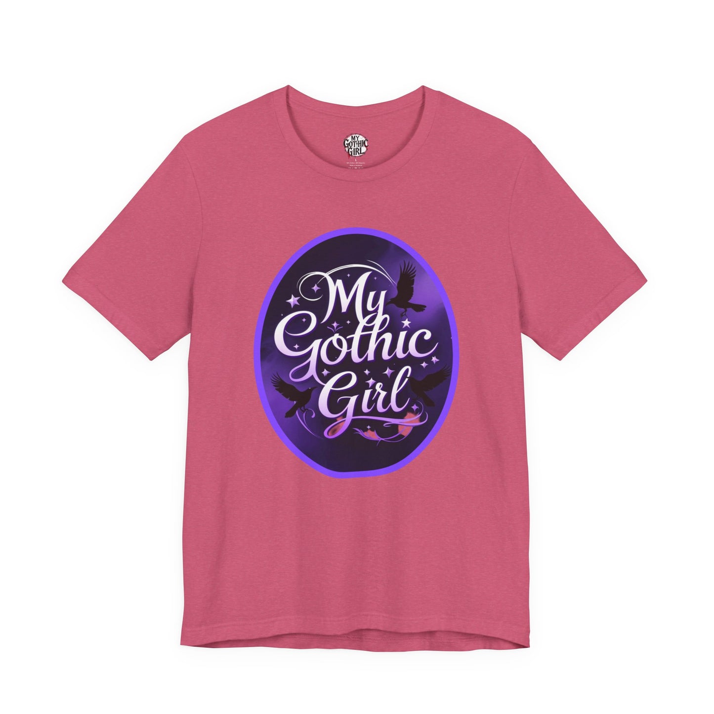 My Gothic Girl Poetic Goth Graphic Tee – Dark Alt Aesthetic Streetwear Fashion