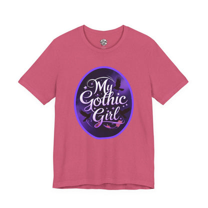 My Gothic Girl Poetic Goth Graphic Tee – Dark Alt Aesthetic Streetwear Fashion