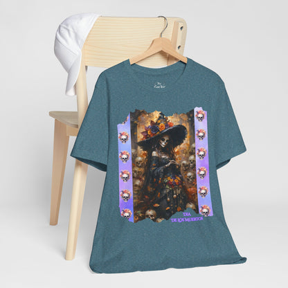 My Gothic Girl Dia De Los Muertos Graphic Tee – Gothic Streetwear, Whimsy Goth, Dark Poetry Alt Fashion