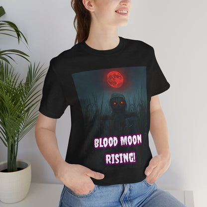 My Gothic Girl "Blood Moon Rising" Graphic T-Shirt Unisex Gothic Dark Fashion Casual Wear