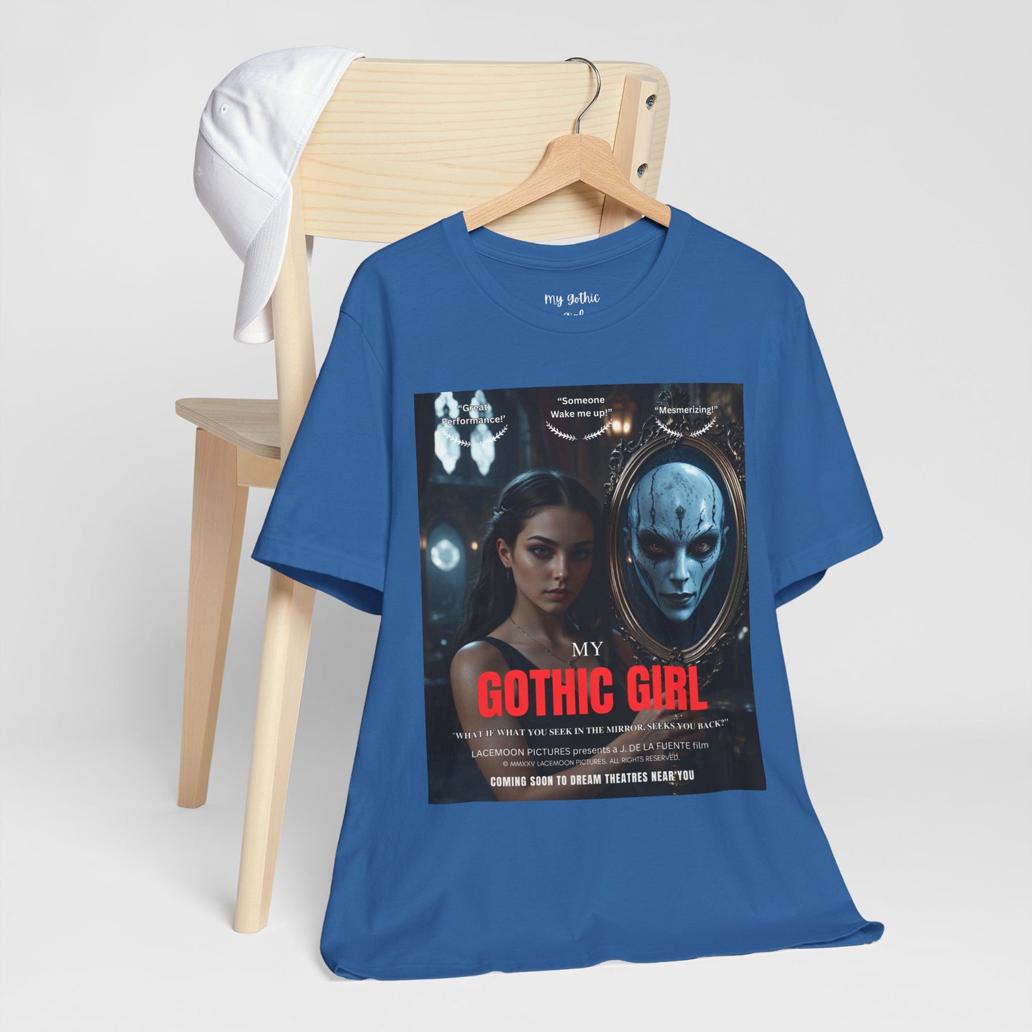 My Gothic Girl T-Shirt "Movie Poster" – Whimsy Goth Streetwear, Dark Poetry Fashion, Alt Aesthetic Apparel