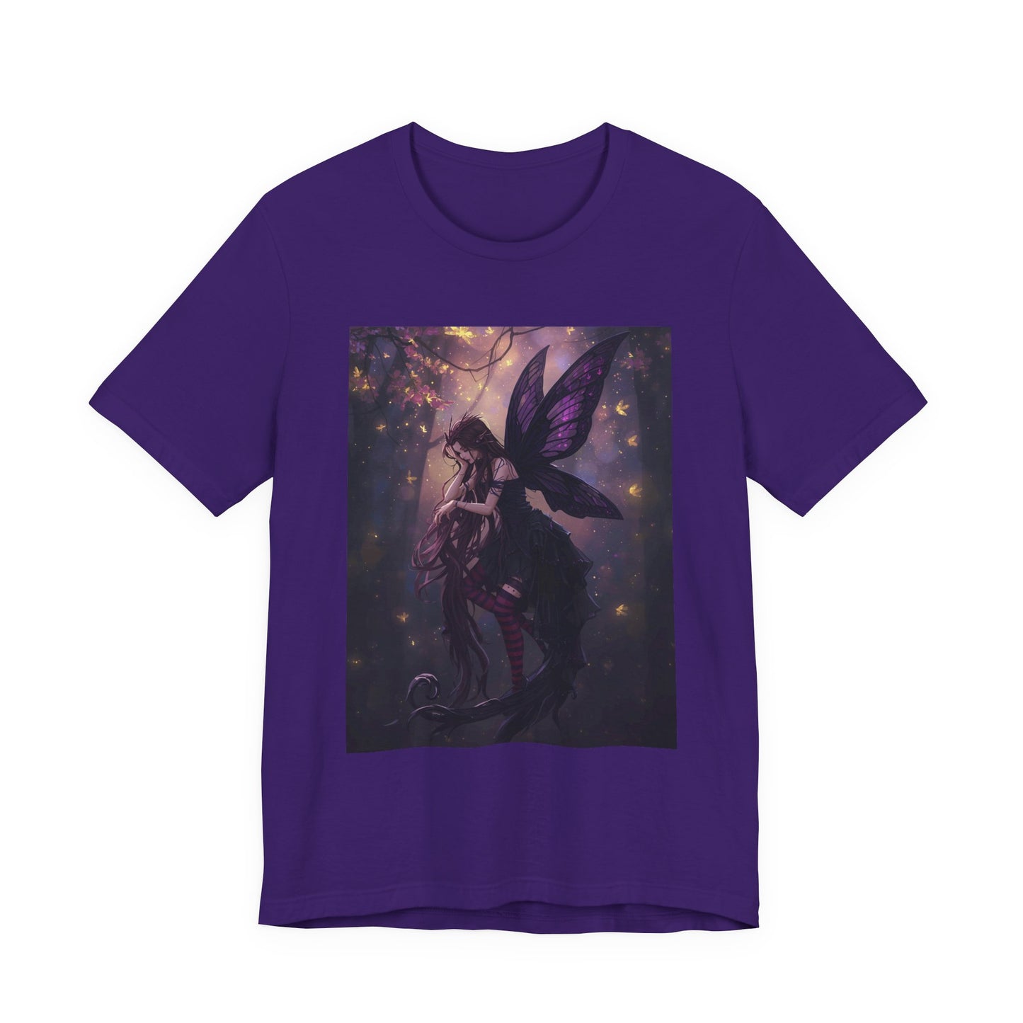 My Gothic Girl "Gothic Fairy" Graphic T-Shirt Unisex Gothic Dark Fashion Casual Wear