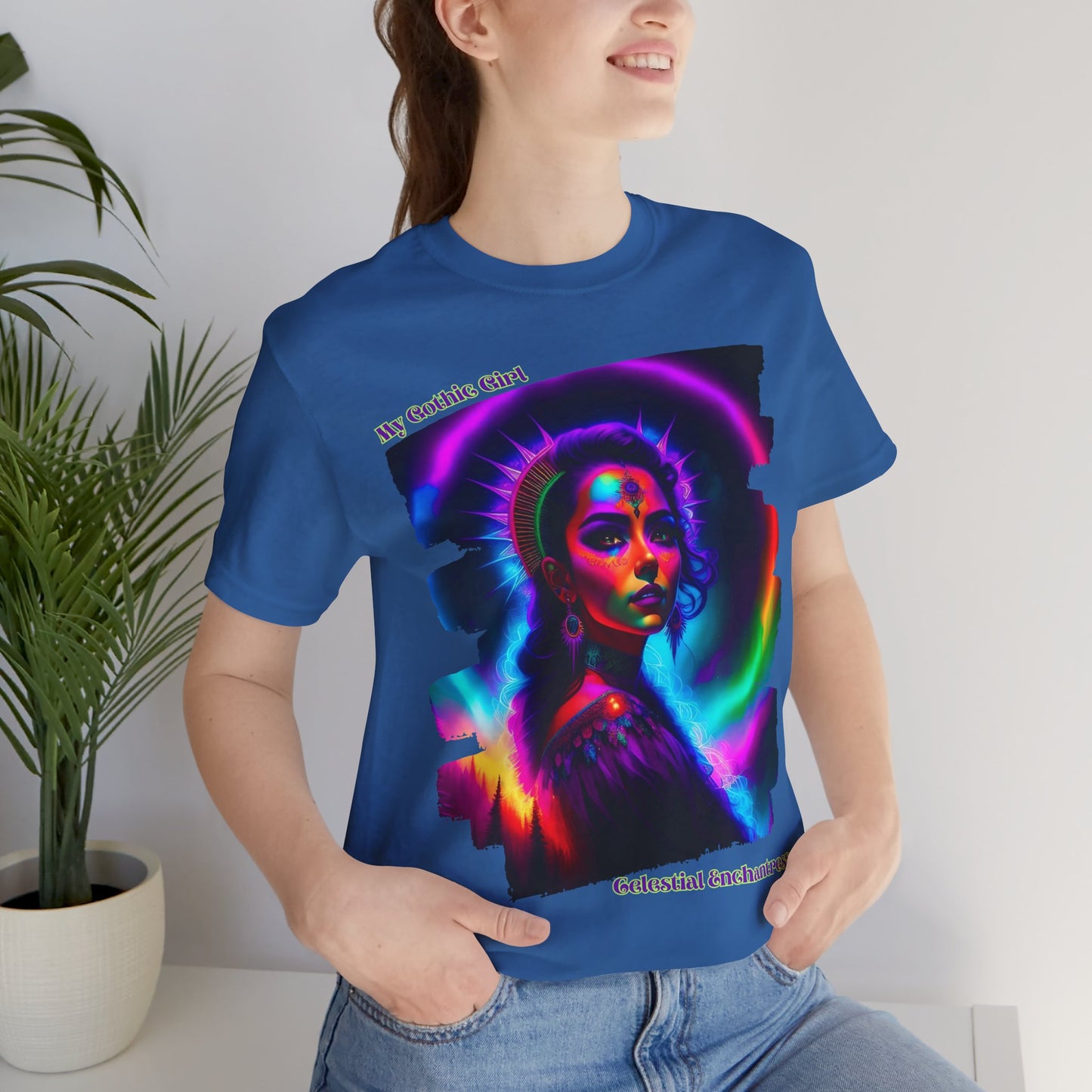 Celestial Enchantress Poetic Goth Graphic Tee – My Gothic Girl