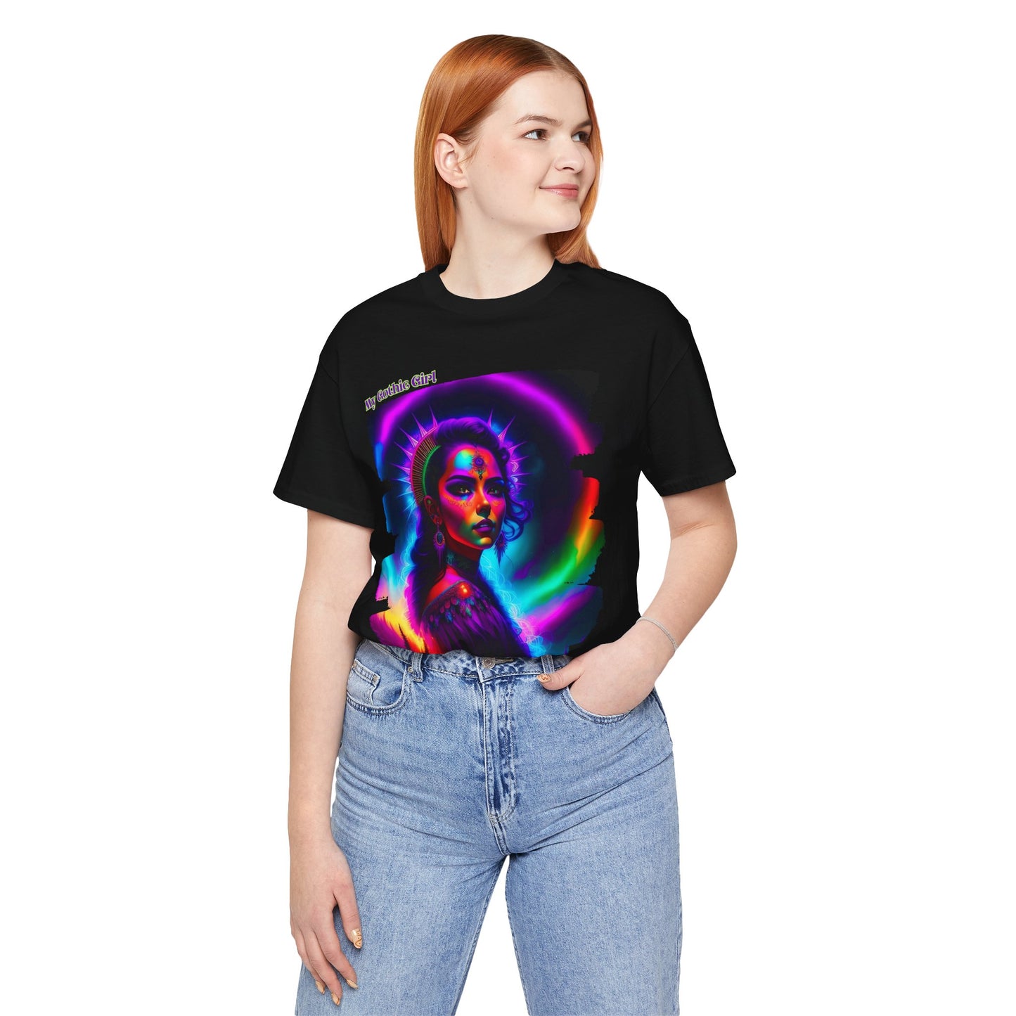 Celestial Enchantress Poetic Goth Graphic Tee – My Gothic Girl