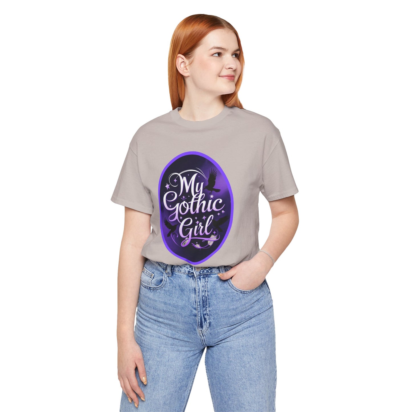 My Gothic Girl Poetic Goth Graphic Tee – Dark Alt Aesthetic Streetwear Fashion