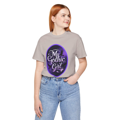 My Gothic Girl Poetic Goth Graphic Tee – Dark Alt Aesthetic Streetwear Fashion
