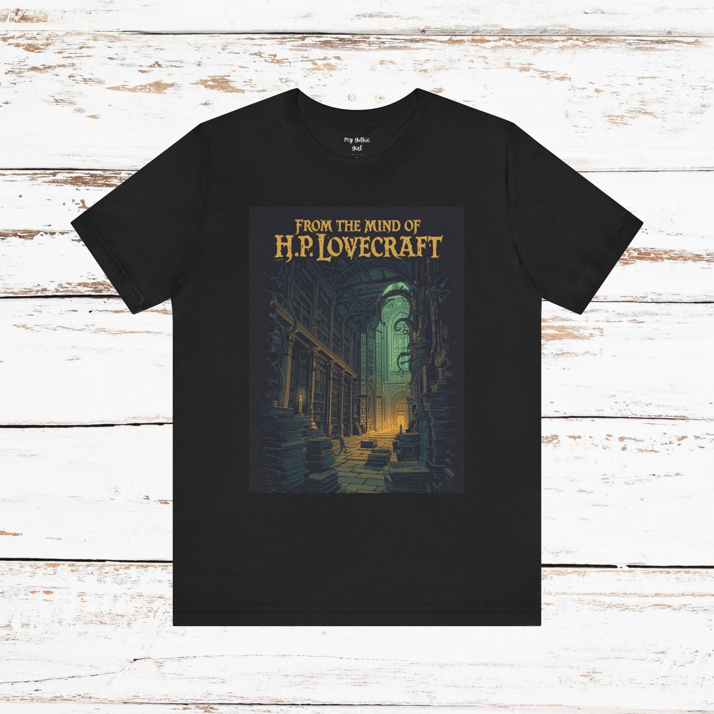 "From The Mind Of H.P. Lovecraft" Gothic Literary Library T-Shirt