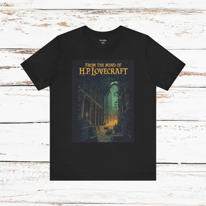 "From The Mind Of H.P. Lovecraft" Gothic Literary Library T-Shirt