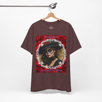 My Gothic Girl Dia De Los Muertos Graphic Tee – Gothic Streetwear, Whimsy Goth, Dark Poetry Alt Fashion