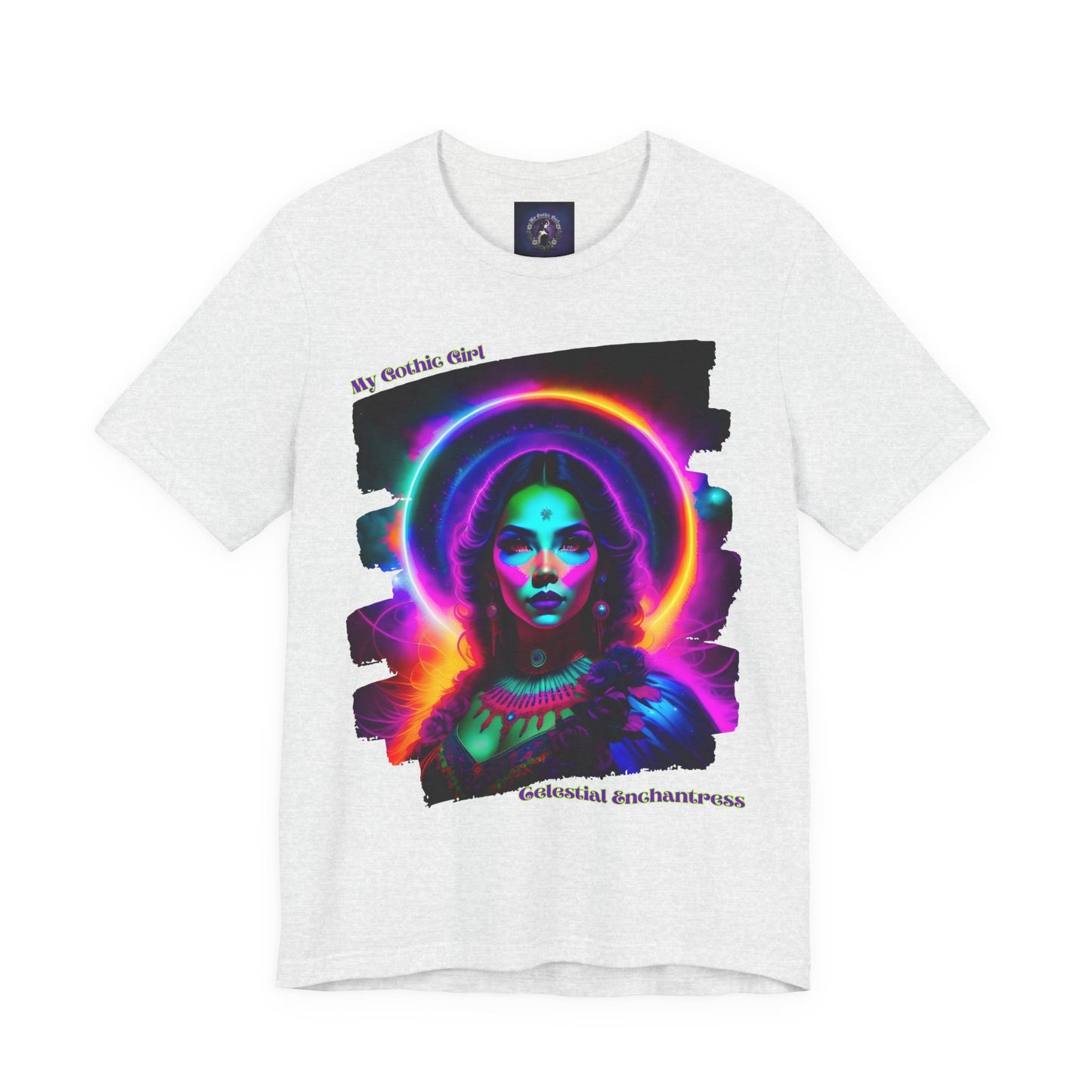 Celestial Enchantress Poetic Goth Graphic Tee – My Gothic Girl