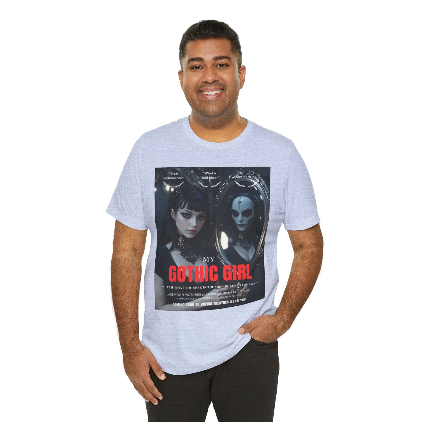 My Gothic Girl Graphic Tee – Whimsy Goth Streetwear, Dark Poetry Fashion, Alt Aesthetic Apparel