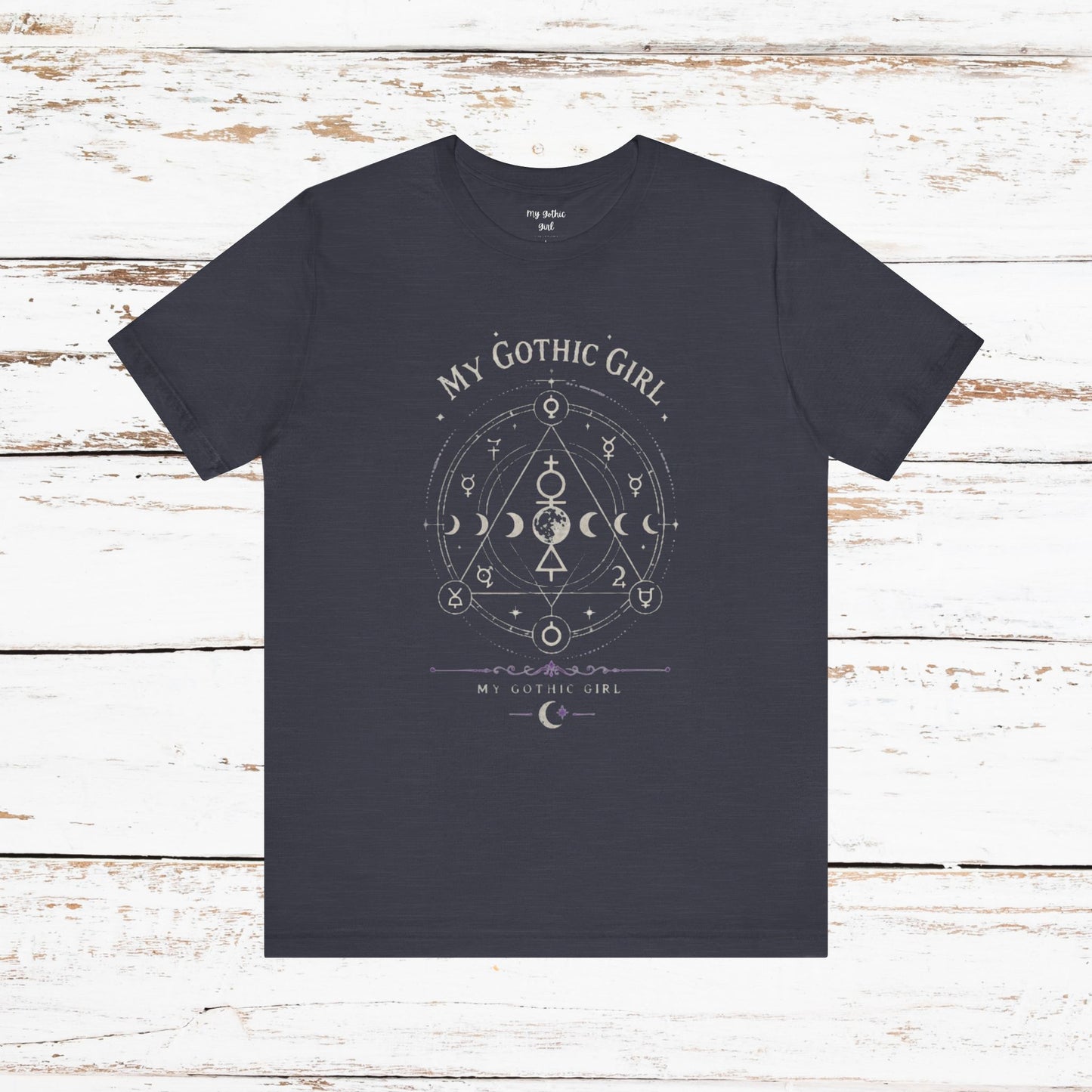 My Gothic Girl "The Alchemist" Gothic Design Short Sleeve T Shirt