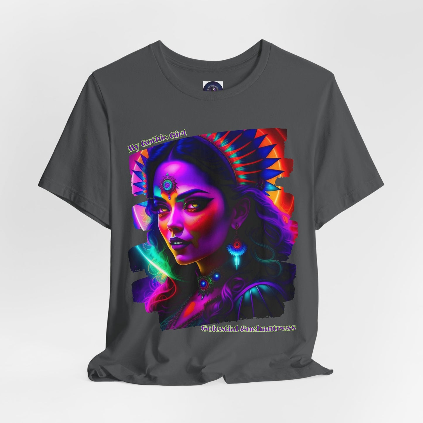 Celestial Enchantress Poetic Goth Graphic Tee – My Gothic Girl