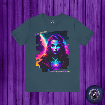 Celestial Enchantress Poetic Goth Graphic Tee – My Gothic Girl