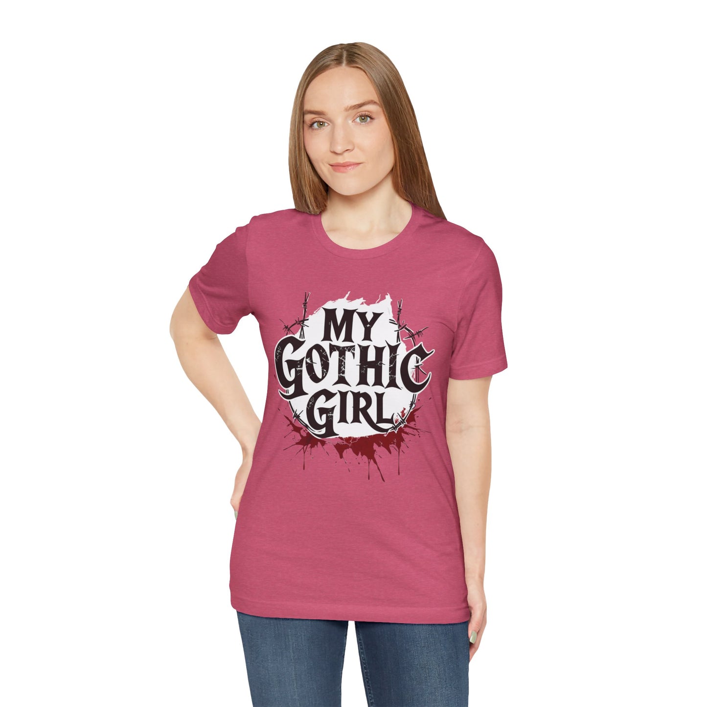 My Gothic Girl Graphic Poetic Goth Graphic Tee – My Gothic Girl