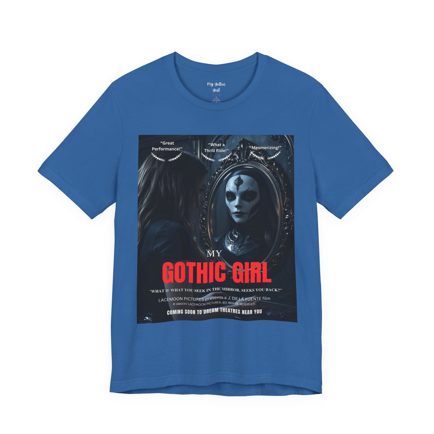My Gothic Girl Graphic Tee – Whimsy Goth Streetwear, Dark Poetry Fashion, Alt Aesthetic Apparel