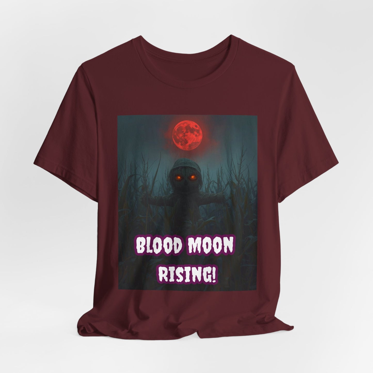 My Gothic Girl "Blood Moon Rising" Graphic T-Shirt Unisex Gothic Dark Fashion Casual Wear