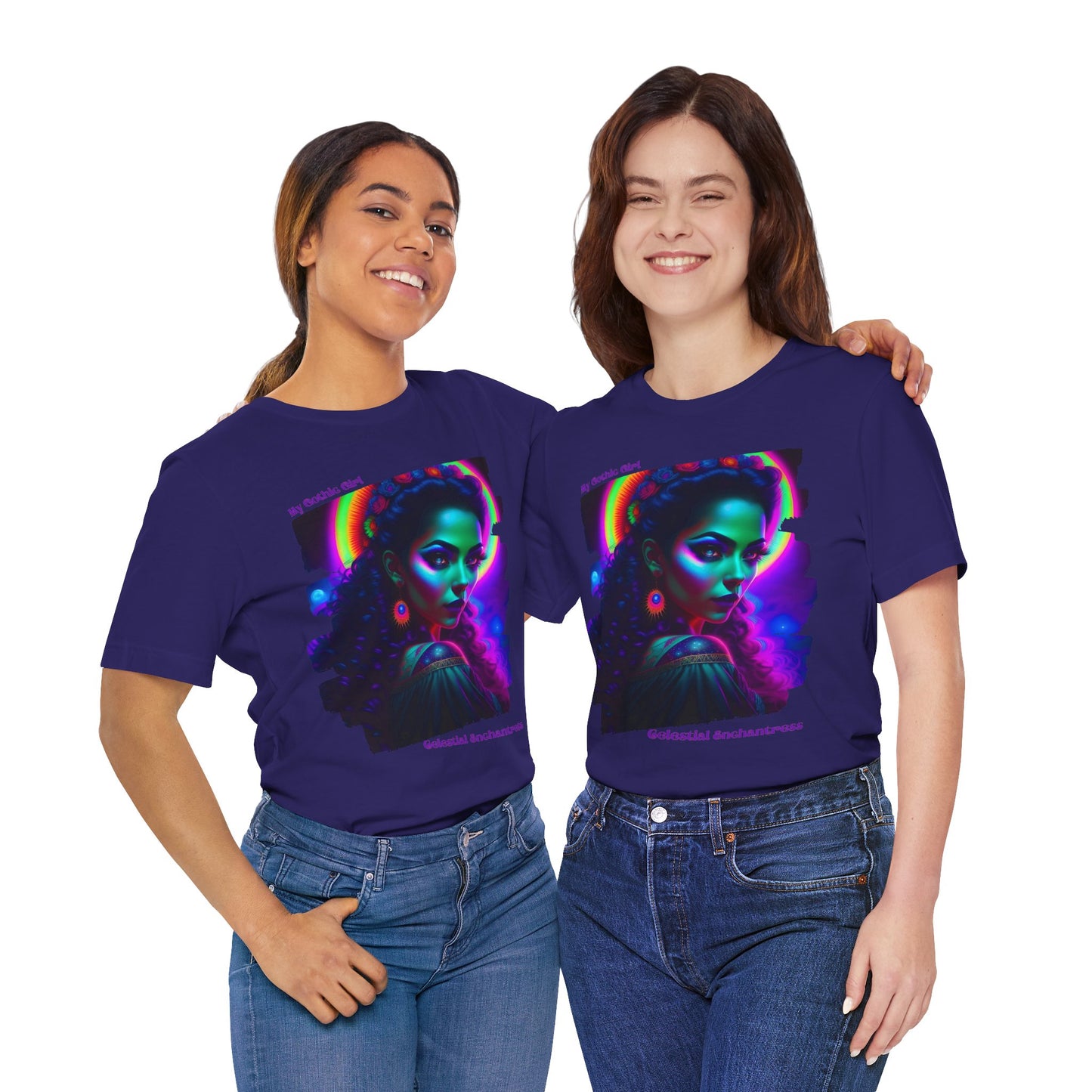 Celestial Enchantress Poetic Goth Graphic Tee – My Gothic Girl