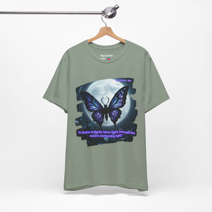 My Gothic Girl Graphic Tee – Whimsy Goth Streetwear, Dark Poetry Fashion, Alt Aesthetic Apparel
