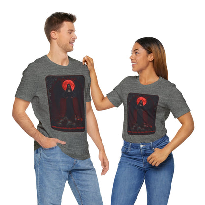 “Lilith Ascendant — She Who Will Not Kneel.” Graphic T-Shirt – Alt Aesthetic Poetic Goth Street-wear