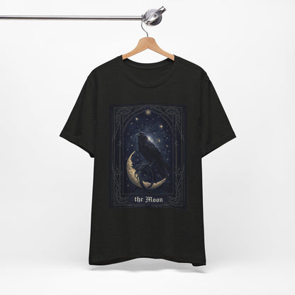My Gothic Girl "Raven Moon" Graphic T-Shirt Unisex Gothic Dark Fashion Casual Wear