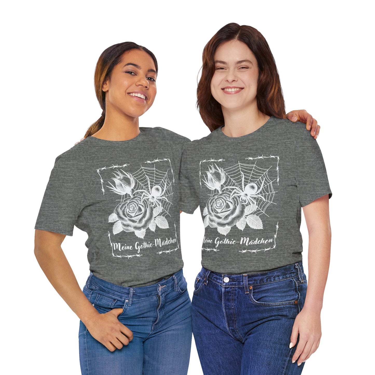 Gothic T-Shirts for Women & Men "Meine Gothic-Mädchen" Dark Aesthetic & Alternative Tees – My Gothic Girl